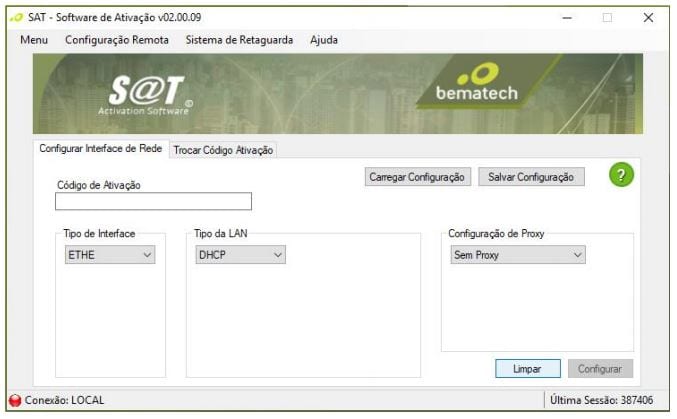 Activation Software - Software e Drivers para SATs Bematech - Base G